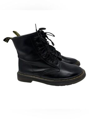 Karardo Black Combat Boots Size 6.5 Korean Size 236 1.5 Y2K Chunky Gothic